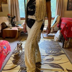 Chaps, beautiful detail.